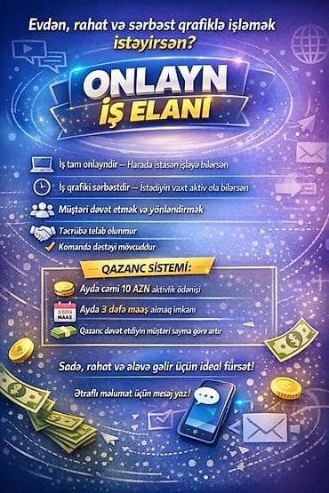 azal vakansiya 2023: Çağrı mərkəzi operatoru tələb olunur, Təcrübəsiz — 1