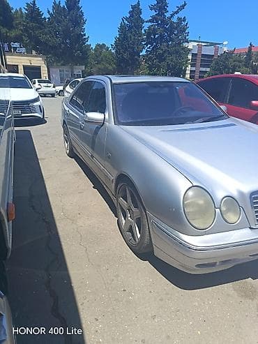 brabus disk: Mercedes-Benz E-klass (W210) sedan - Kuzov: sedan, gümüşü rəng - — 2