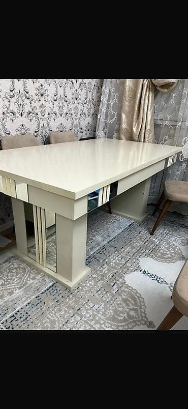 Гостиный стол, Новый, Раскладной, Прямоугольный стол