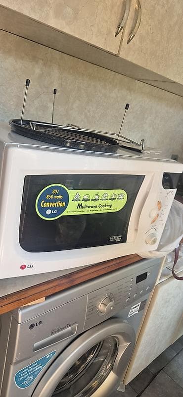 LG mikrodalğalı soba – konveksiya və qril funksiyalı Xüsusiyyətlər: - lalafo.az -da LG mikrodalğalı soba – konveksiya və qril funksiyalı Xüsusiyyətlər: -