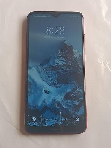 Redmi 8, 64 GB, rəng - Qırmızı, Sensor, Barmaq izi, İki sim kartlı
