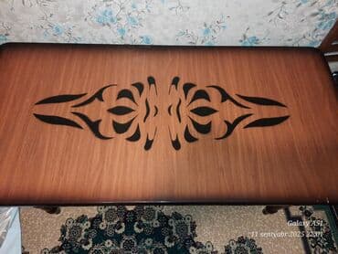 обеденный стол купить: Qonaq masası, İşlənmiş, Açılmayan, Taxta, Dördbucaq masa — 2