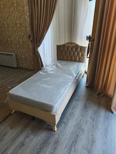 Yeni, Təknəfərlik çarpayı, Bazasız, Matras ilə, Siyirməsiz, Azərbaycan