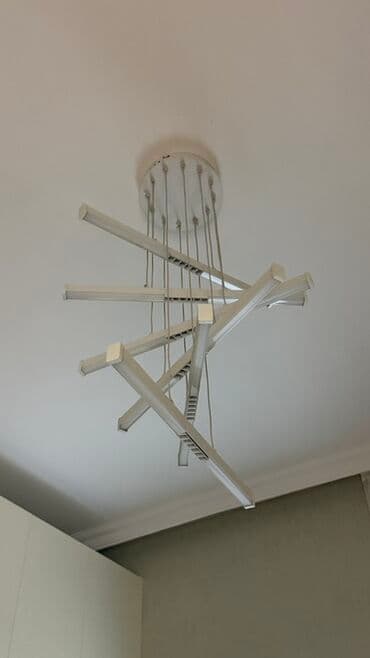 светодиодное табло бегущая строка: Led Çılçıraq, 4 və daha çox lampa, Metal — 3