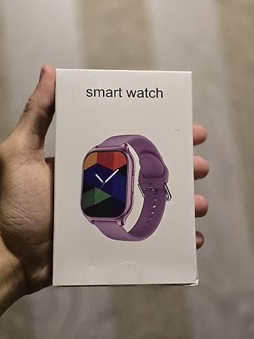 Yeni, Smart saat, Smart, Sensor ekran, rəng - Qara