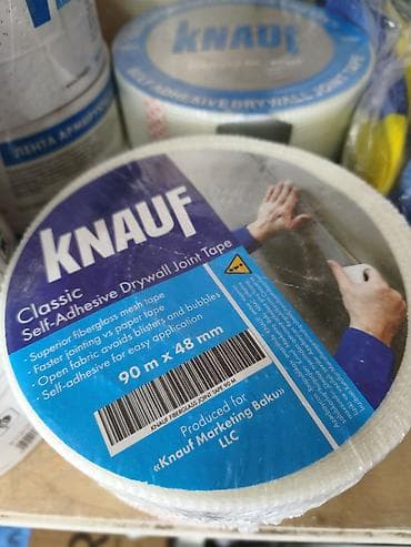 Knauf Classic Self‑Adhesive Drywall Joint Tape – öz‑özünə yapışan lalafo.az -da Knauf Classic Self‑Adhesive Drywall Joint Tape – öz‑özünə yapışan