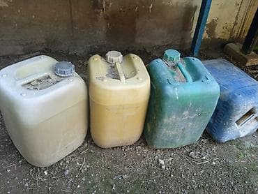 Bak, Plastik, 25 l l, İşlənmiş, Ünvandan götürmə
