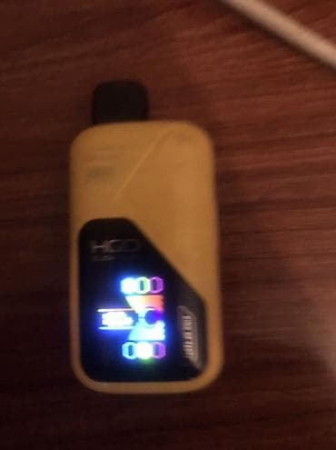 best plus: HQD Click Plus elektron siqaret (pod sistem) - Rəng: sarı gövdə, qara — 2