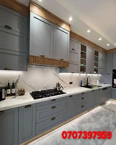 Sifarişlə ofis mebeli: Mətbəx mebelinin sifarşi — 1