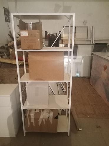 paltar rəfi: Roya. Kod 1257 Dəmir polka satılır - Hündürlük: 1.7 m - Eni: 70 sm — 1