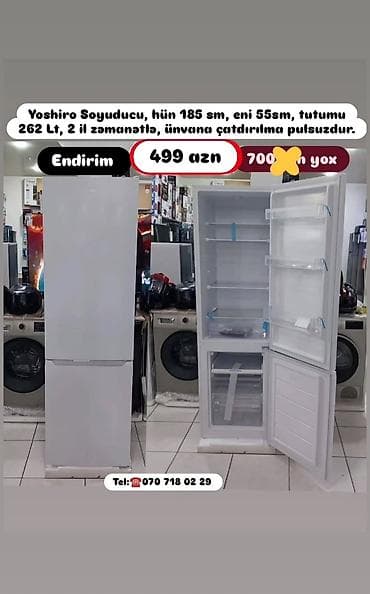 Anbardan satış soyuducular.Məlumat üçün WhatsaApp-a yazin.Modellərin