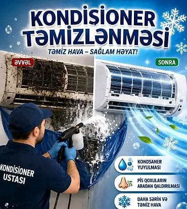 Kondisioner temizlenmesi yuyulmasi təmiri Pəncərə tipli lalafo.az -da Kondisioner temizlenmesi yuyulmasi təmiri Pəncərə tipli
