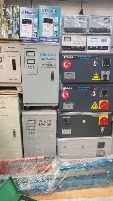 delta: Yeni, Ev üçün, 1 faza, Gərginliy stabilizatoru, 110 V, Rayonlara çatdırılma, Pulsuz çatdırılma, Kredit var — 2