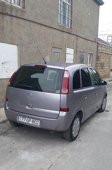 e 280: Opel Meriva A – gümüşü/boz monominiven 1.4 bezin əla veziyətdə rəng — 6