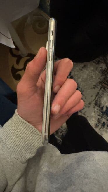 apple x qiymeti: IPhone Xs, Gümüşü, Face ID — 2