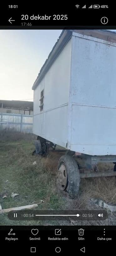 12v 220v dönüştürücü ( araç için ): Sökülüb-yığılabilən təkərli vaqon-buduk (köçəri konteyner) - Şassi — 1