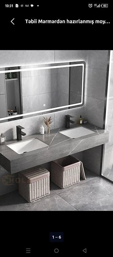 Ворота и комплектующие: Moydadirlarin mərmərdən və keramoqranitdən özəl ölçüdə hazırlanmasi — 2