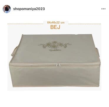 poct qutusu satışı: Orqanayzer 64x46x22 sm

994514973411 WhatsApp — 1