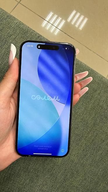 philips xenium 9@9h: IPhone 15 Pro, Natural Titanium, Simsiz şarj, Face ID, Sənədlərlə — 1