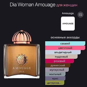 Amouage Dia Woman – zərif və incə qadınlar üçün lüks ətir — 1