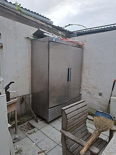 Soyuducu avadanlığı: Sənaye tipli iki qapılı soyuducu şkaf - Korpus: paslanmayan polad — 2