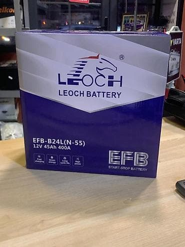 islenmis akumulator satisi: Leoch, 45 ah, Orijinal, Çin, Yeni — 1