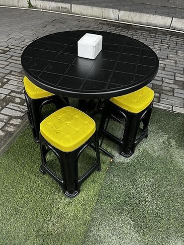 piknik stul: Salam Aleykum Satılır Ünvan: Xırdalan Komplekt 75 Manat 5 Ədəd — 1