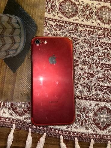 apple m1: IPhone 7, 128 GB, Qırmızı, Barmaq izi — 1