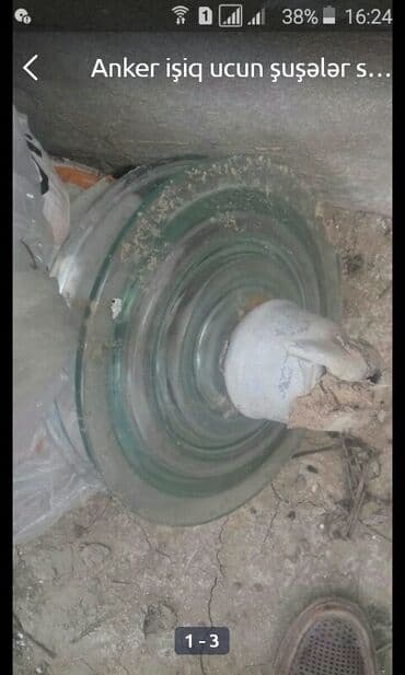 İşiq ucun anker satilir