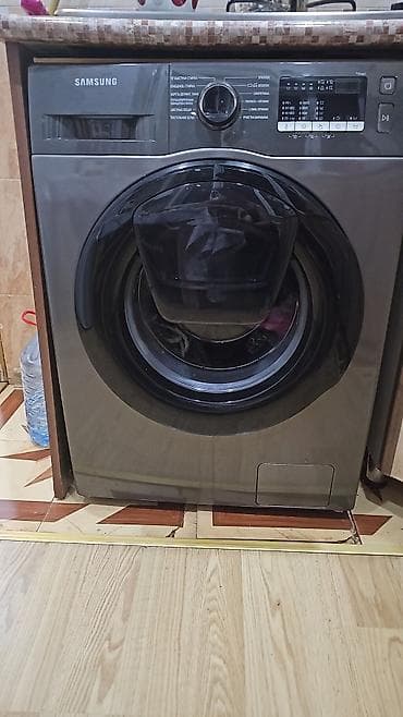 Samsung önyükləməli paltaryuyan maşın - Rəng: tünd boz/metal - Ön — 2