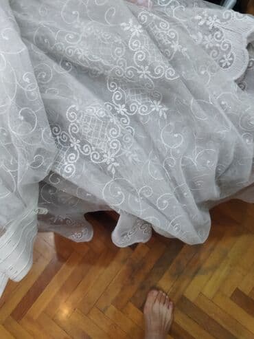 tül parçalar: Işlənmiş perde. heç bir problemi yoxdur. hazır tikilmiş vəziyyetdedir — 3