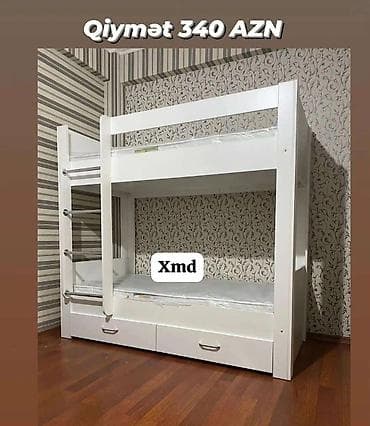 tekli carpayi: Oğlan və qız üçün, Yeni, Çarpayı, Matras ilə, Siyirməli, Laminat — 1