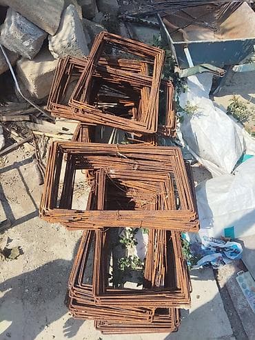 Metal məhsulları: Məhsul: Armaturdan hazırlanmış hazır düzbucaqlı karkas halqalar - — 1