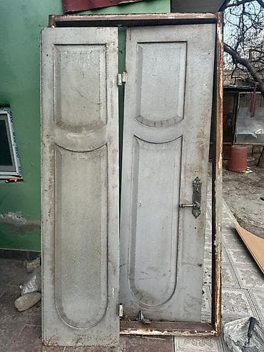 Сантехника: İkitərəfli metal qapı dəsti - Material: qalın metal təbəqədən — 2