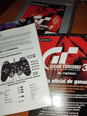 PS5 (Sony PlayStation 5): PlayStation 2 oyunu – Gran Turismo 3: A-spec (Platinum versiyası) - — 4