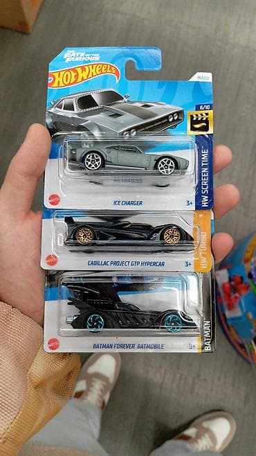 yarış: Məhsul: Hot Wheels 1:64 döküm maşın kolleksiyası (kartlı, blister — 3