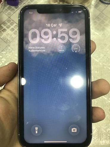 IPhone 11, 64 GB, Deep Purple, Barmaq izi