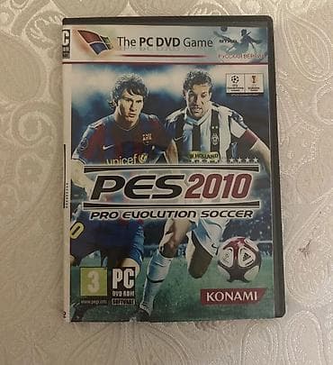 vinil disk: DVD disklər toplusu Məzmun: - Pro Evolution Soccer 2010 – The PC DVD — 2