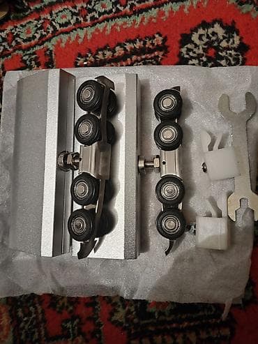 qapi ustu asmalar: Sürgülü Şüşə qapı üçün yuxarıdan asma mexanizm dəsti Məhsulun — 2