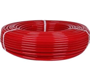 Qırmızı PEX boru – rulon şəklində - Material: Çarpaz bağlı polietilen