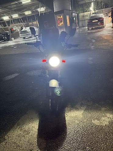 Çatdırılma üçün tam hazır motosiklet – arxa çərçivəyə bərkidilmiş iri — 2
