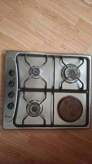 qaz sobasl: Qarışıq sobası Quraşdırılan, 4 gözlü — 1