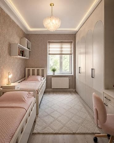 carpayı dəsti: Uşaq/yeniyetmə otağı üçün möhtəşəm mebel dəsti Komplekt tərkibi: - 2 — 1