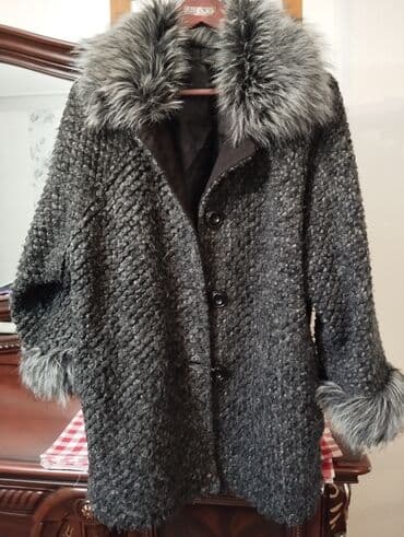 детские зимние пальто: Пальто, цвет - Серый — 1