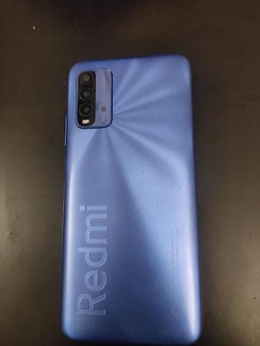 telefon duyməli: Redmi 9T, 128 GB, rəng - Mavi, Sensor — 1