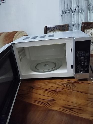 kondisioner eb 1048: Mikrodalğalı soba Eurolux, Mikrodalğalar ilə, rəng - Gümüşü, İşlənmiş — 1