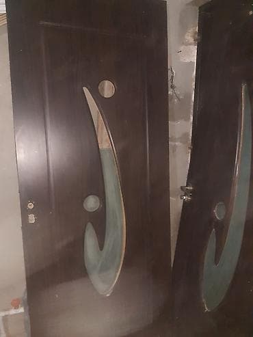 qapi olculeri: Məhsul: Daxili/interyer qapıları (2 ədəd) - Material: Taxta əsaslı — 2