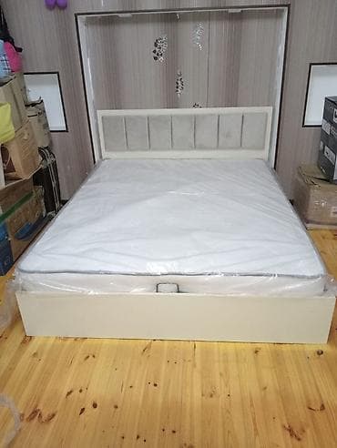 mdf list: İkinəfərlik çarpayı, Bazalı, Matras ilə, Siyirməsiz — 2