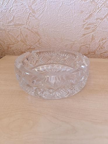 Şüşə külqabı 10azn - Material: qalın, şəffaf şüşə (kristal üslubunda — 1