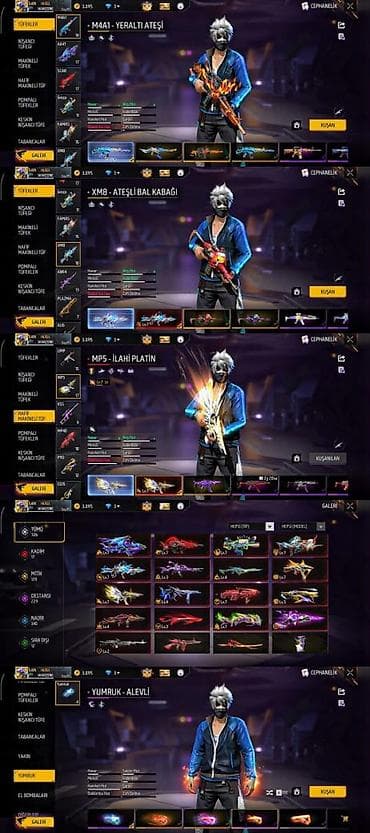 xonca satisi: Məhsul: Free Fire oyun hesabı (şəkillərdəki hesab) Xüsusiyyətlər: - — 3